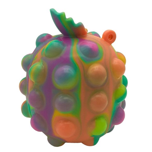 Pack of 4 Squeeze Pineapple Pop It Easter Fidget Toy- Assorted - Picture 3 of 6